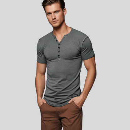 BILL - PREMIUM HENLEY SHIRT FOR EVERYDAY COMFORT