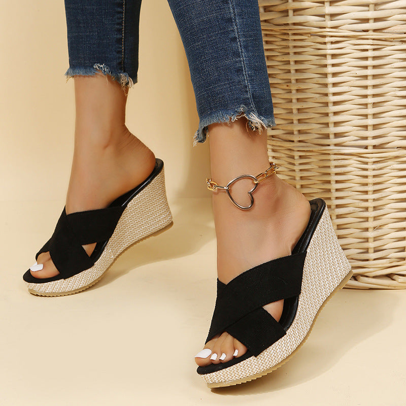 LUCIA - COMFORT WEDGE SANDALS FOR ALL-DAY EASE