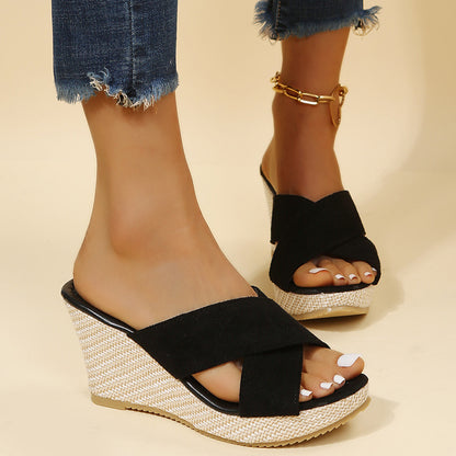 LUCIA - COMFORT WEDGE SANDALS FOR ALL-DAY EASE