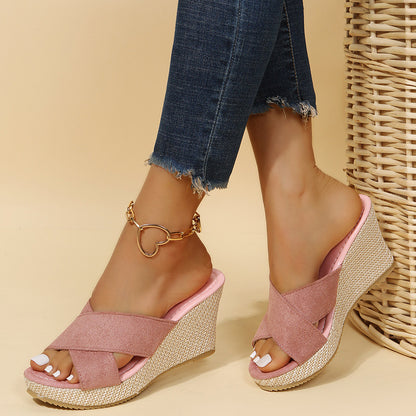 LUCIA - COMFORT WEDGE SANDALS FOR ALL-DAY EASE