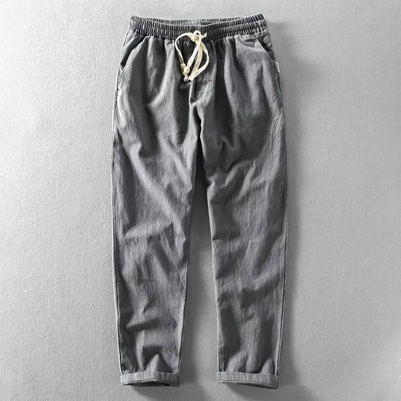 THOMAS - BREATHABLE LINEN PANTS FOR ALL-DAY COMFORT