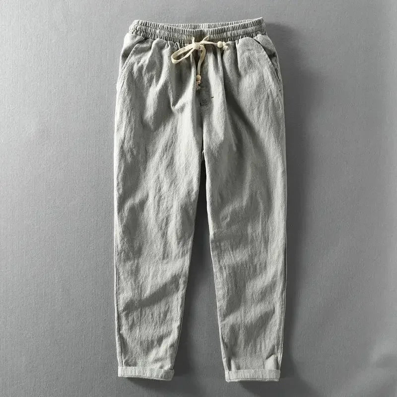 THOMAS - BREATHABLE LINEN PANTS FOR ALL-DAY COMFORT