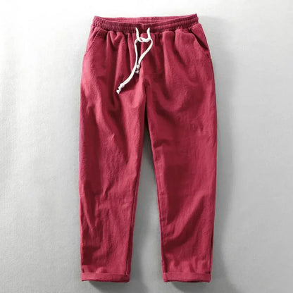 THOMAS - BREATHABLE LINEN PANTS FOR ALL-DAY COMFORT