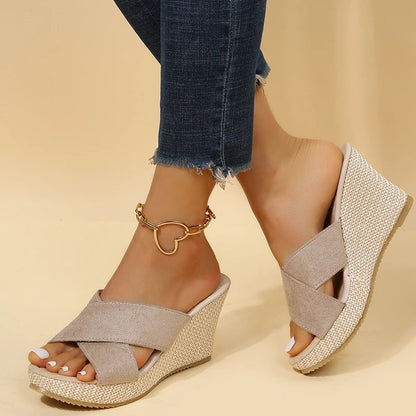 LUCIA - COMFORT WEDGE SANDALS FOR ALL-DAY EASE